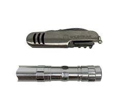 Wildtrak™ 10 in 1 Multi Function Tool and Torch Combo