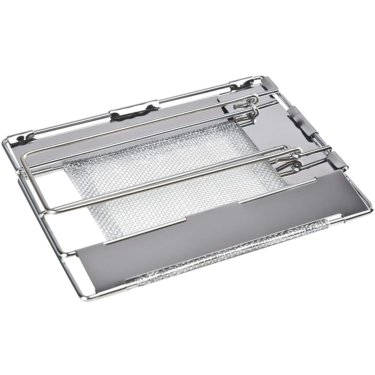 STAINLESS STEEL FOLDING GAUZE TOASTER