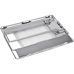 STAINLESS STEEL FOLDING GAUZE TOASTER