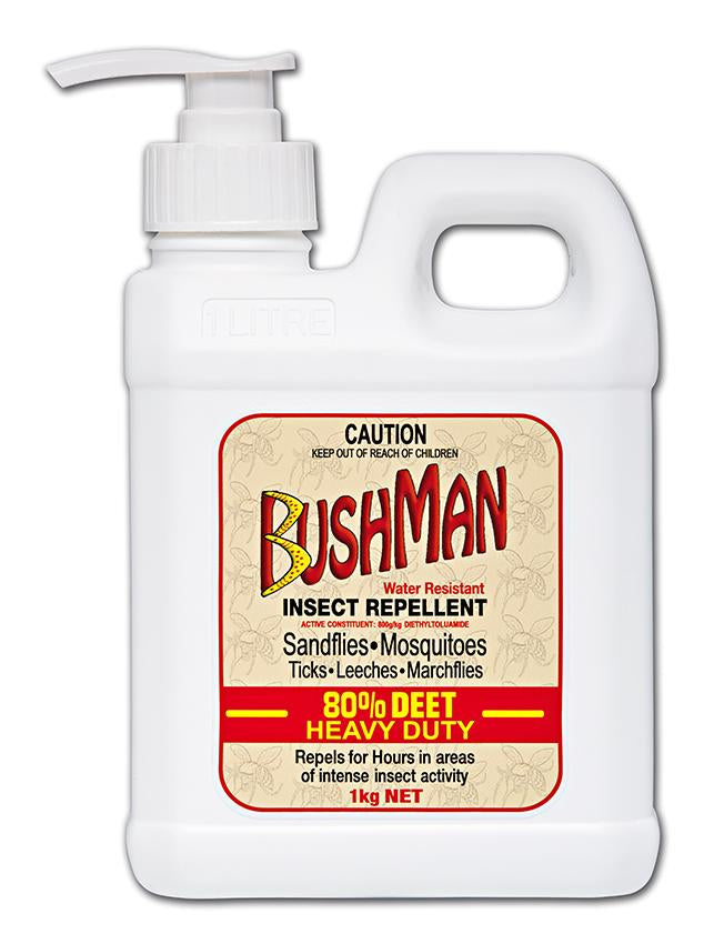 BUSHMAN ULTRA PUMP 80% DEET 1KG