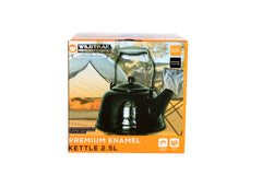 Wildtrak™ 2.5L Premium Enamel Kettle with Handle