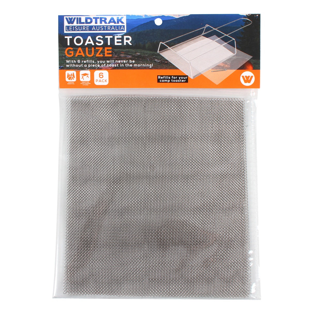 6 PACK REPLACEMENT TOASTER GAUZE