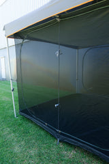 Wildtrak™ 3m Gazebo Ultra Fine Mesh Inner Tent, Large Double D Zippered Doors, Insect Protection Playroom with Pegs and Carry Bag - UNIVERSAL FITS MOST 3M GAZEBOS
