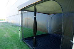 Wildtrak™ 3m Gazebo Ultra Fine Mesh Inner Tent, Large Double D Zippered Doors, Insect Protection Playroom with Pegs and Carry Bag - UNIVERSAL FITS MOST 3M GAZEBOS