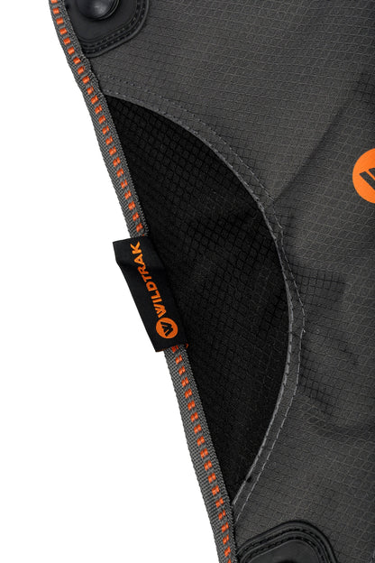 WILDTRAK™ AYR Foldable 4Leg, Compact, Lightweight, Padded Seat, Stool, Camp Chair, Weight Rated 120kg, Carry Bag with Shoulder Strap