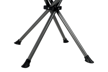 WILDTRAK™ AYR Foldable 4Leg, Compact, Lightweight, Padded Seat, Stool, Camp Chair, Weight Rated 120kg, Carry Bag with Shoulder Strap