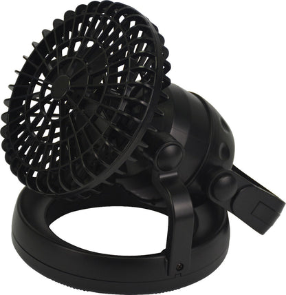 PORTABLE 2 IN 1 LED LIGHT AND FAN