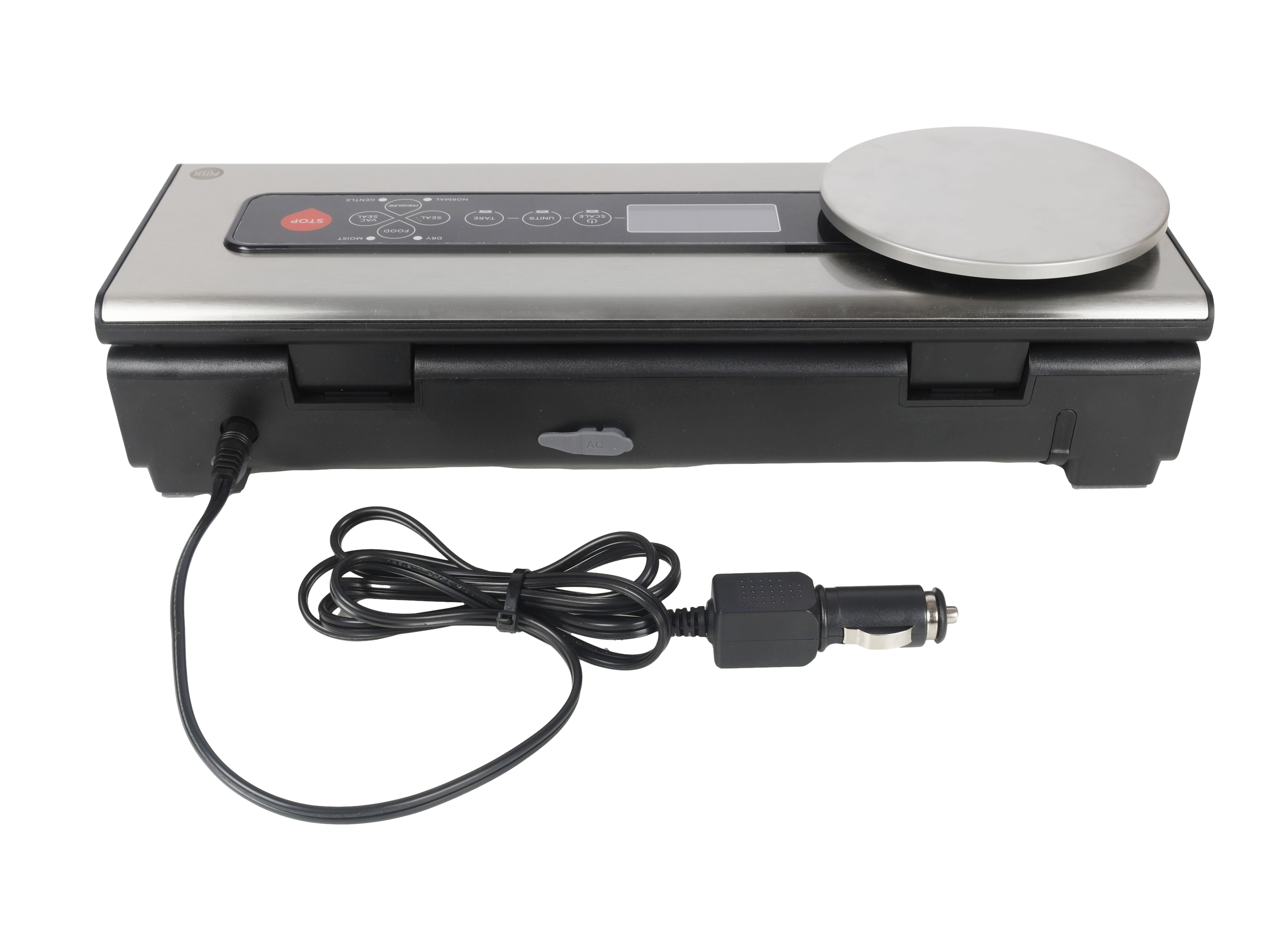 DELUXE 12V/240V VACUUM SEALER WITH REMOVABLE SCALE